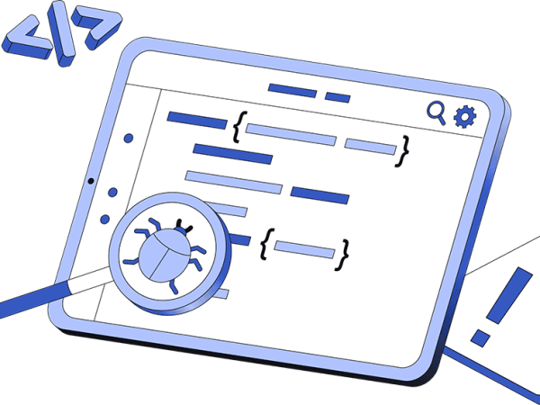 finding bugs in the code on tablet as qa testing